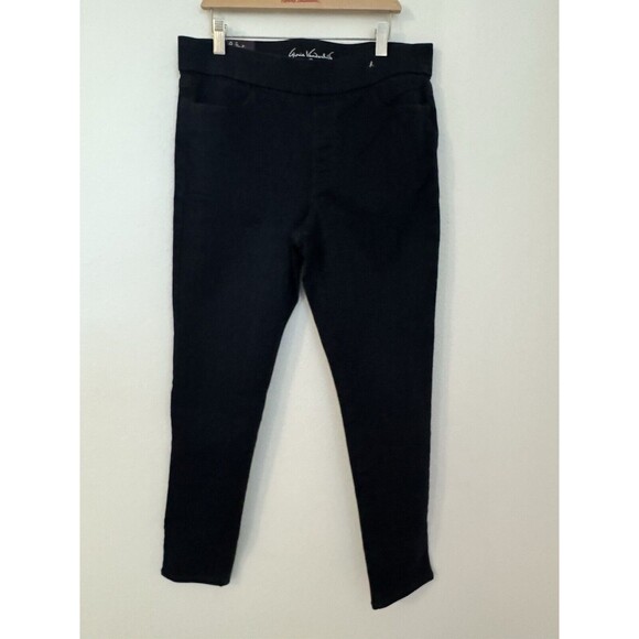 Gloria Vanderbilt Amanda Pull On Comfort Jeans Size 8 Dark Blue New Stretch - Picture 1 of 10